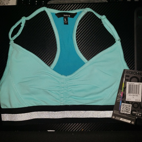 hurley sports bra